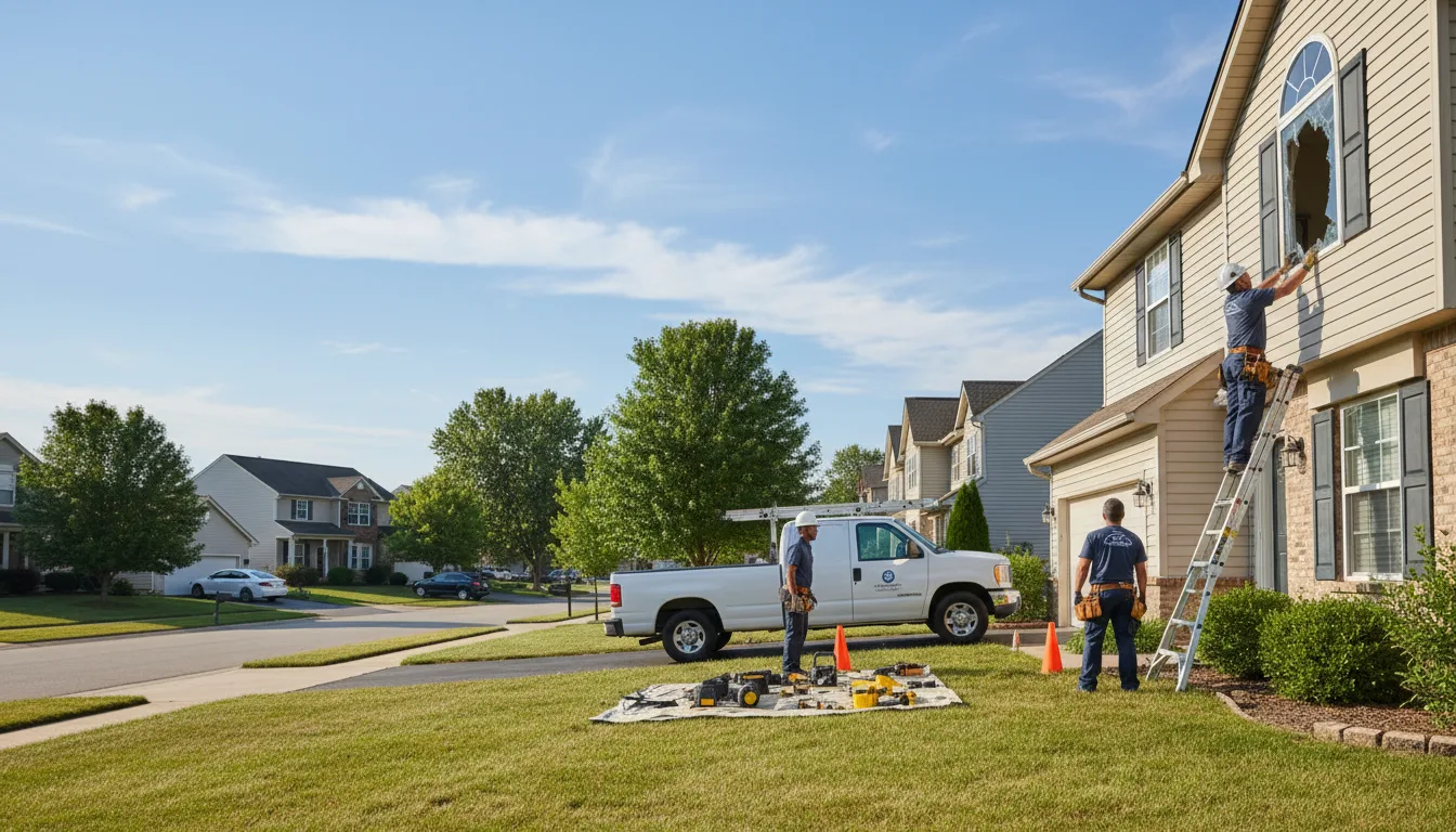 Expert window installer providing residential service in Kasbeer, IL